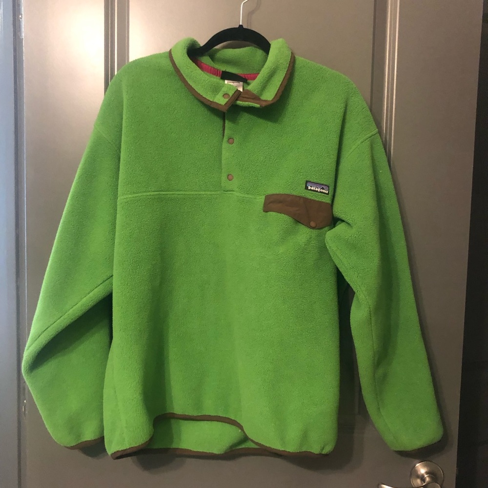 Patagonia Synchilla Pullover Green